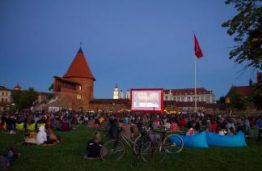 Open-Air Cinema by the Kaunas Castle