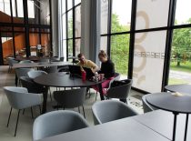 Campus Library, a multifunctional study space is open for the students, staff and local community