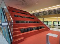 Campus Library, a multifunctional study space is open for the students, staff and local community