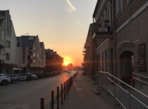 Sunset in Klaipėda