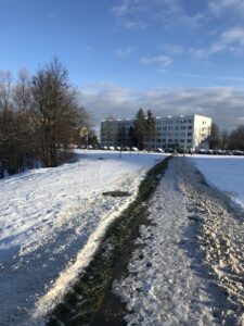 Winter on the KTU campus