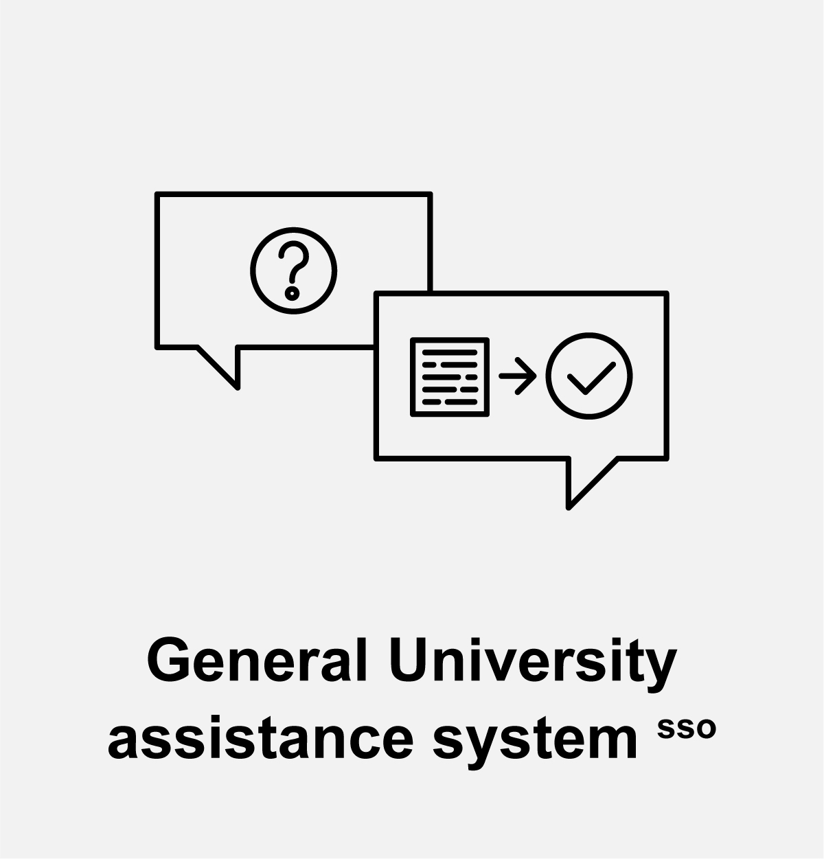 General University assistance system