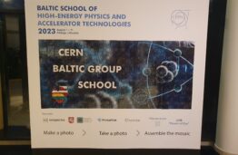 The summer school of the CERN Baltic countries group took place in Palanga