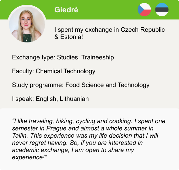 Exchange counsellor profile card