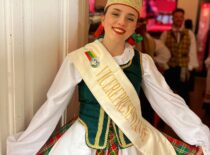 KTU student Luisina Allevato, Argentinian of Lithuanian descent taking part in Lithuanian Dance Festival in Argentina