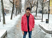 Tameem Ansari, KTU informatics student from India