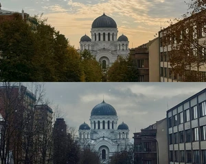 Kaunas as the seasons change