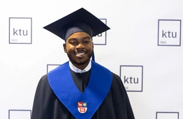 Luis Francisco Green, a fresh-out-of-KTU graduate from Honduras