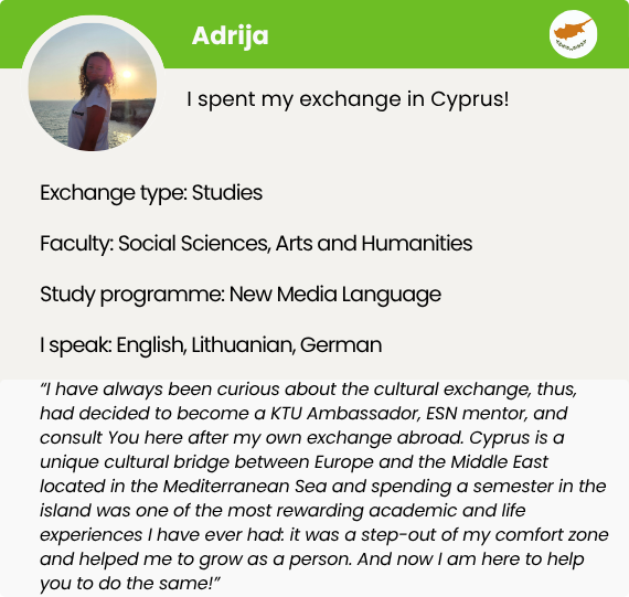 Exchange counsellor profile card