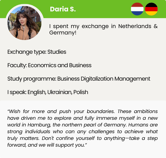 Exchange counsellor profile card