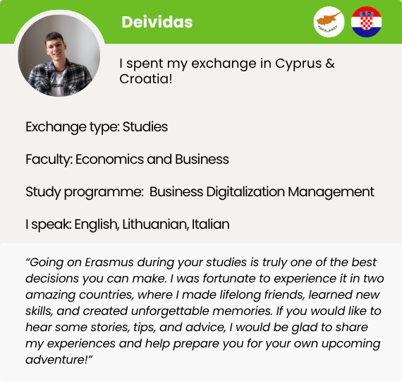 Exchange counsellor profile card