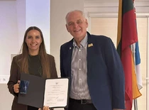 Justina Jaseliūnaitė (Lithuanian Energy Institute) and Robert Faff
