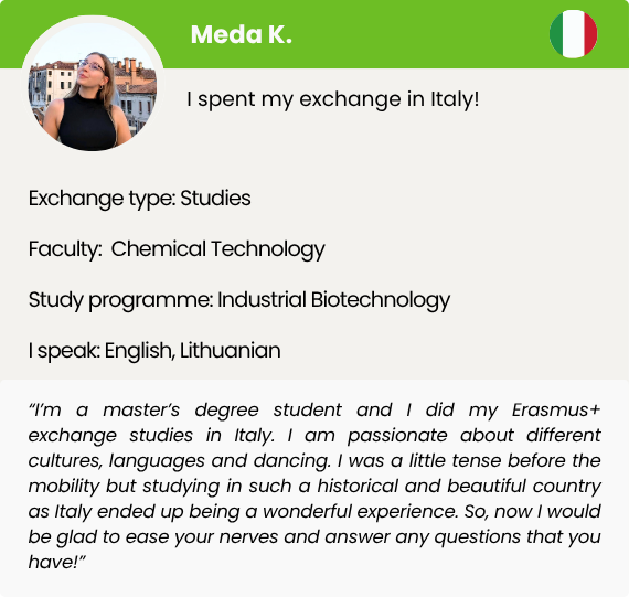 Exchange counsellor profile card