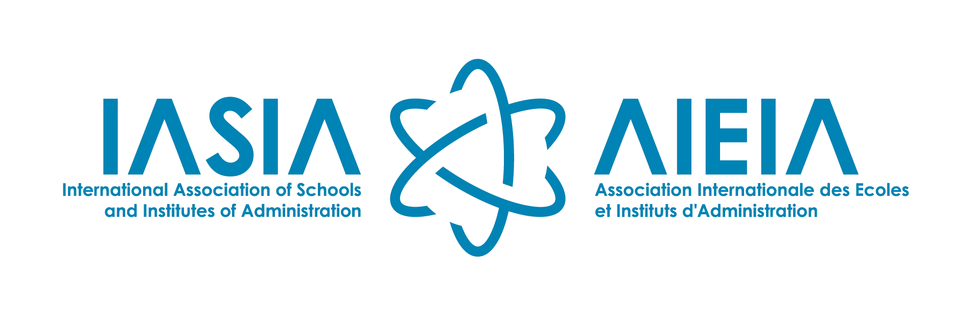 Tarptautinės administravimo mokyklų ir institutų asociacijos logotipas, nukreipiantis vartotojus į https://www.iias-iisa.org/iasia/ puslapį