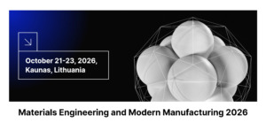 Materials Engineering and Modern Manufacturing 2026