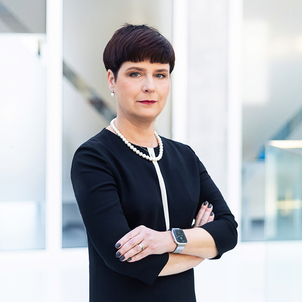 KTU Vice-Rector for Strategic Partnerships Prof. Dr. Edita Gimžauskienė Portrait of KTU Vice-Rector for Strategic Partnerships Prof. Dr. Edita Gimžauskienė, presented as part of the University’s leadership team.
