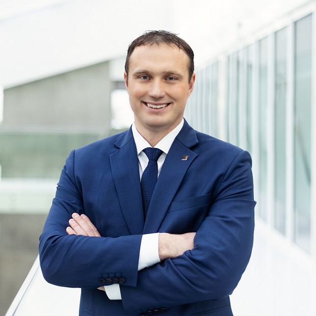 KTU Vice-Rector for Research Prof. Dr. Kęstutis Baltakys Portrait of KTU Vice-Rector for Research Prof. Dr. Kęstutis Baltakys, presented as part of the University’s leadership team.