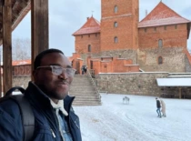 Tadiwanashe on a trip to Trakai