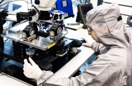 Research being conducted at one of KTU Labs