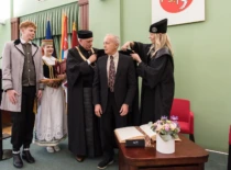 Dr Arturas Vailionis awarded KTU Honorary Doctor title and insignia